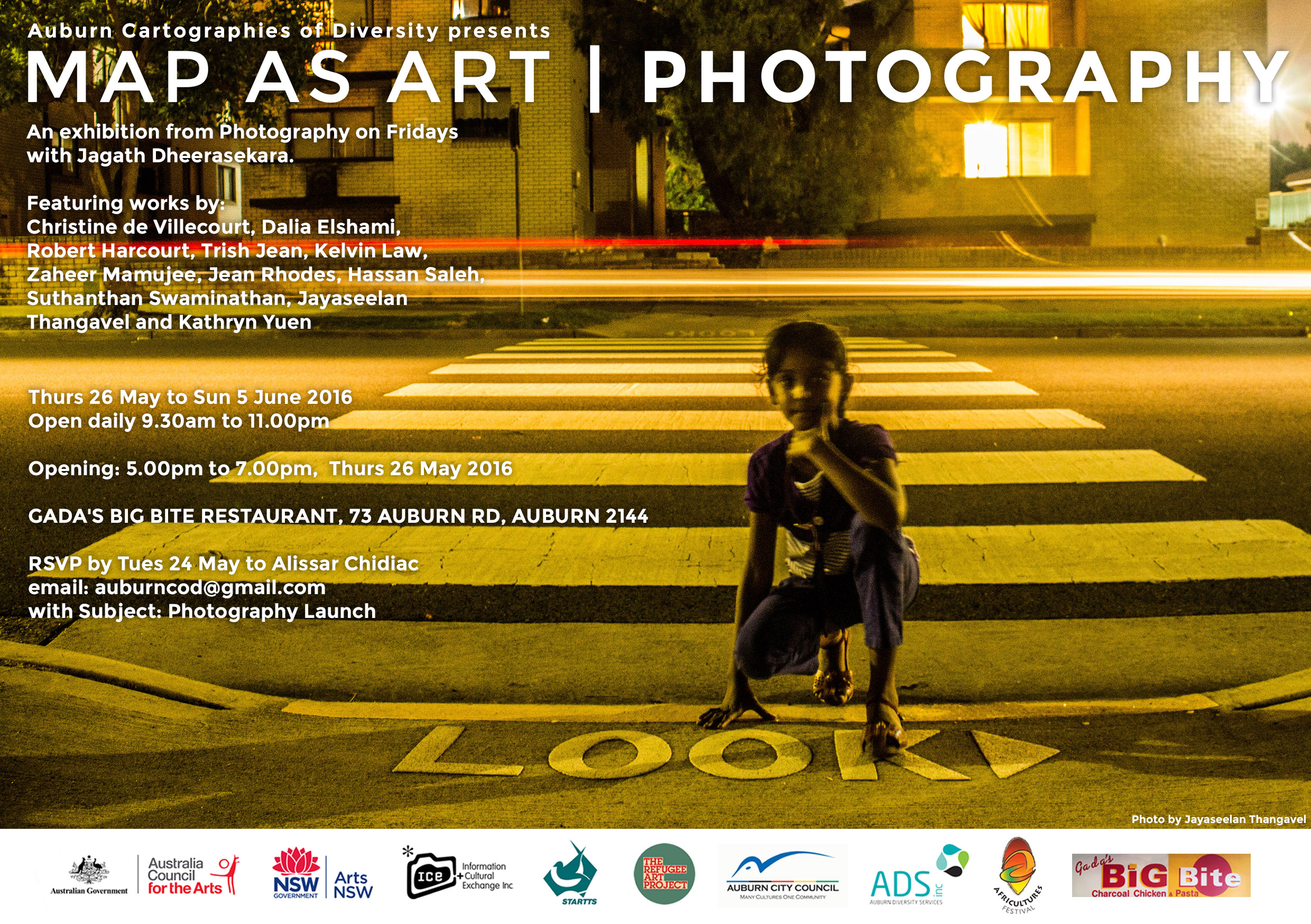 Map as Art Photography Pamphlet.